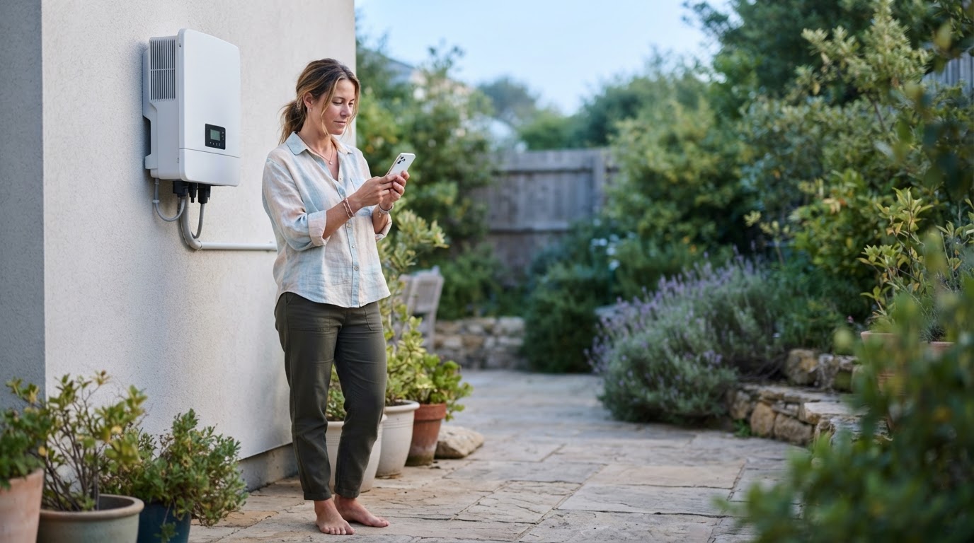 SolarEdge monitoring app alternative חלופה חכמה: ניטור סולארי ישיר בוואטסאפ בלי אפליקציות מורכבות