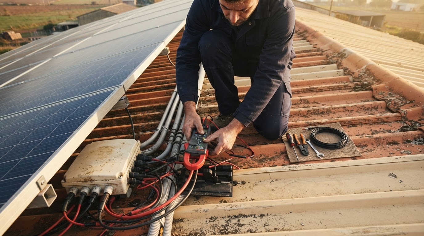 ניטור סולארי חכם: מדוע ניתוח אלגוריתמי עדיף על חמ״ל בקרה אנושי?